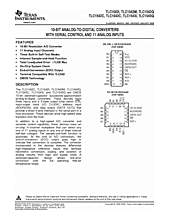 DataSheet TLC1542 pdf